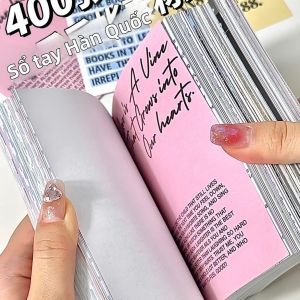 Giấy Nền Ghi Chú Phong Cách Hàn Quốc INS cho Trang Trí Nhật Ký