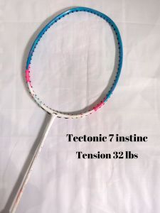 raket bulutangkis lining tectonic 7 raket li ning tectonic combat 32lbs
