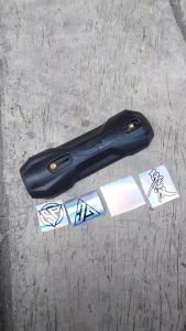 Tutup Tameng Pelindung Cover Knalpot Beat Fi 2013-2015 Stabdart Hitam & Bonus Baut Dan Stiker