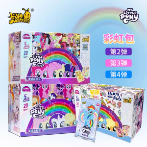 KAYOU Genuine My Little Pony Card Rainbow Series Game Collection Card Cartoon Children Toy Surrounding Gift Original Box