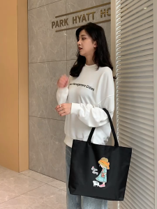 Canvas bag for women handbag student tote bag large-capacity handheld canvas bag