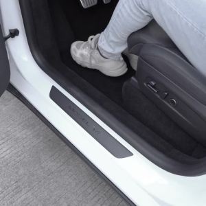 For Tesla 6-Seater Model YL Front and Rear Door Sill Anti Kick Pads Inner Door Sill Anti Step and Anti Protection Pads 6pcs