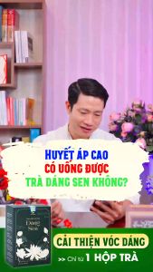 Trà giảm cân Dáng sen Nam Y đường dạng túi lọc tiện lợi giúp đào thải tiêu mỡ 35 túi lọc