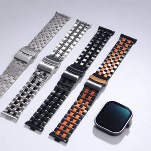 Luxury Stainless Steel Band For Redmi Watch 6 5 4 Strap Metal Wristband Bracelet Correa For Xiaomi Mi Band 9 Pro/8 Pro Watchband