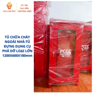 Tủ CC ngoài nhà Tủ đựng dụng cụ phá dỡ chuyên dụng loại lớn TT150-KT 1200X600X180mm-Cho khu phố