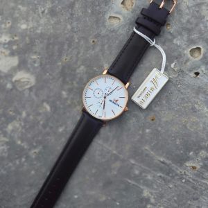 MIRETE ORIGINAL Jam Tangan Pria Terbaru Anti Air Strap Kulit Original Watch Analog