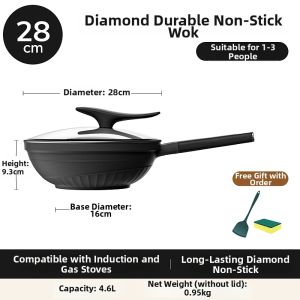 SOWE | Wear-Resistant No Smoke Stone Frying Pan