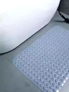 PVC Bath Mats Toilet Shower Pad Nonslip Doormat Waterproof Foot Mat Household Floor Mat Door Mat