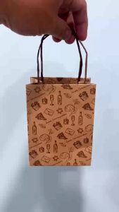Túi Giấy Kraft In Hình Cao Cấp Phong Cách Hiện Đại Cho Sinh Nhật Trẻ Em