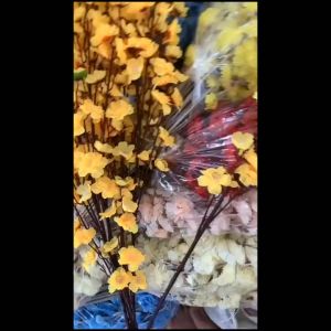 [RẺ VÔ ĐỊCH ]1 CÀNH HOA ĐÀO HOA MAI TRANG TRÍ NHÀ CỬA TRANG TRÍ TẾT