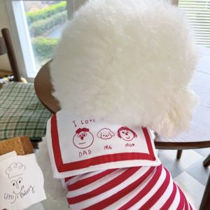 Pet Vest Summer Teddy Bichon Pomeranian York Summer Schnauzer VIP Cat Dog Clothes Summer Thin