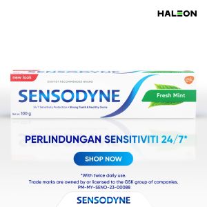 Sensodyne Fresh Mint 24/7 Sensitivity Protection Fluoride Toothpaste Single Pack 100g X 1