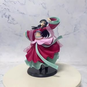 Bandai | 19cm The Apothecary Diaries Anime-themed Traditional Attire Standing Dance Dress Catgirl Cosplay Figure Car Model Decor Toy
