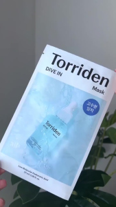 Torriden Dive-In 10pc Sheet Mask | 5D Hyaluronic Acid Hydrating Soothing Mask - Daily Use for All Skin Types with Moisture Lock Formula