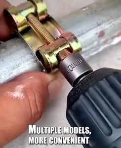 Mata Roofing Magnetic Kunci Mata Sok Baut Roofing Baja Ringan Konektor Mesin Bor 1 Set 14 PCS Mata Bor Kunci Pas Shock