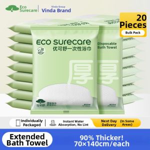 ECO SURECARE | Thick Disposable Bath Towel