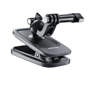 TELESIN 360 ° ตัวยึดคลิปติดกระเป๋าเป้แม่เหล็กหมุนได้ขายึดกล้องโกโปรฮีโร่11 10 9 8 7 6 5 Insta360กล้องแอคชั่นแคมเมรา DJI