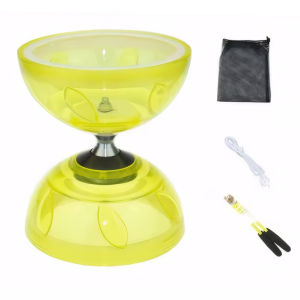 Portable Diabolo Set Chinese Yo-Yo Diabolo Kit Soft TPU Juggling Yoyo Toy Gadget Outdoor Fitness Equipment For Adults Girls Boys