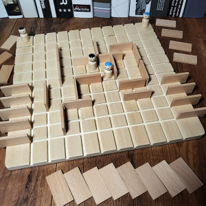 Chess Game for Children Board Game Step-by-Step Camp Double Interactive Battle Large Class Multi-Person Chasing and Blocking Educational Toys