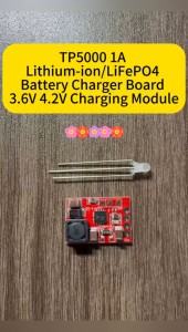 TP5000 1A Lithium-ion/LiFePO4 Battery Charger Board 3.6V 4.2V Charging Module with Protection Durable
