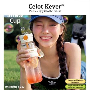 Sport Large Capacity Water Bottle Portable Student Fitness Summer