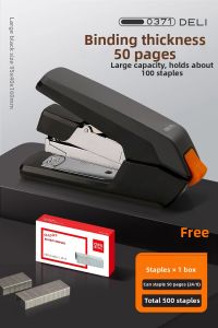deli | Effort-saving Heavy-duty Multi-functional Large-capacity Stapler