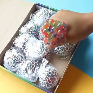 Stress reliever squishy stuff balls  Lootbag Filler Paninda Party Giveaways Kutkutin Candies Squishy Gliters jelly balls Grape  Toys Mesh Squeeze Ball Toys Pop It Ball Fidget Toys Stress Ball Toys & Games Novelty & Gag Toys Sensory Toys Slime & Squishy To