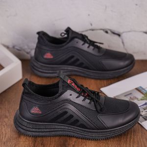 Breathable Casual Running Shoes Black