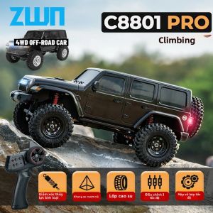 Xe Điều Khiển Từ Xa C8801 PRO Tỷ Lệ 1/18 Có Đèn 2.4G 4 Bánh Dẫn Động Điện Tốc Độ Cao Địa Hình Đồ Chơi Điều Khiển Từ Xa Cho Trẻ Em Và Người Lớn