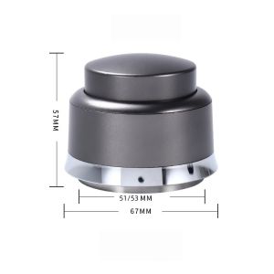 JUSTINLAU | JUSTINLAU 51/53mm Coffee Tamper 304 Stainless Steel Distributor Espresso Spring‑loaded Constant‑Force Press Tamper Barista Tools
