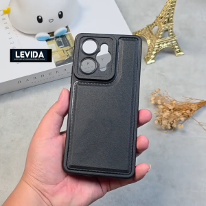 Realme 15 Pro Realme 14T Case Pro Leather Black Realme 15 Pro Realme 14T