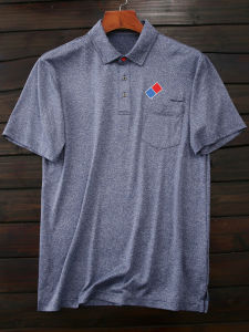 เสื้อโปโลแขนสั้นผู้ชาย ทรงหลวม แห้งเร็ว คอกลม แขนสั้น ทรงพอดีตัว สำหรับฤดูร้อน แฟชั่นลำลอง เสื้อยืด เสื้อโปโล