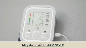 Máy đo huyết áp nhịp tim đọc kết quả bảo hành 12 tháng chính xác dễ sử dụng