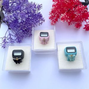 tasbih digital swarovski free box tombol kupu-kupu