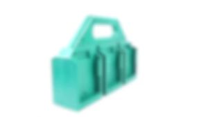 Hộp Đựng Pin Nhỏ Gọn Cho Makita 18V & 14.4V Hộp Đựng Chắc Chắn Di Động Hộp Đựng 6/4 Ngăn Để Dễ Dàng Cất Giữ & Vận Chuyển Phụ Kiện Dụng Cụ Điện.