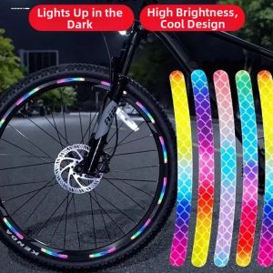 Glowing Bicycle Wheel Stickers