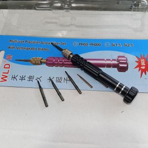 Obeng Plus (+) dan Min (-) - Obeng Dengan 4 Mata Bisa Diganti - Bisa Bayar Ditempat (COD)