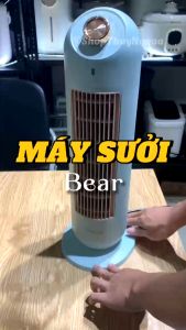 Máy Sưởi-Quạt Sưởi Đứng Bear Có Thể Xoay 90 độAn Toàn Cho Gia Đình Mùa Đông Lạnh Giá-Bảo hành 12 tháng-CONVEENIENCE Shop