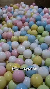 DINOTOYS Bola Pastel isi 25pcs 50pcs 100pcs Cocok Untuk Mandi Bola di Rumah Kami Menyediakan Kolam INTEX BESTWAY Bayi Peralatan Bayi Mainan Anak Dan Pelampung Anak