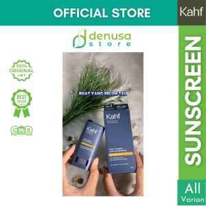KAHF Sunscreen Moisturizer Tabir Surya Invisible Matte Stick Triple Protection SPF 50 30 Khusus Laki