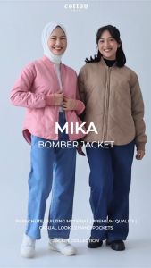 Cotton Inch - Mika Jaket Bomber Parasut Wanita