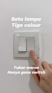3Colour LED Surface Downlight 8" 30W Lampu siling batu extra bright