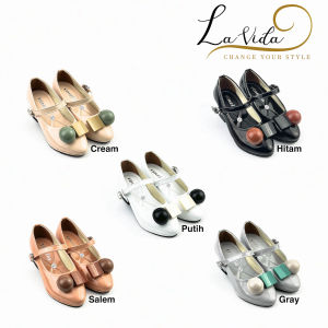 LVD Sepatu Sandal Hak Tahu Anak Perempuan Art KR 10 ( Size 26- 35 )
