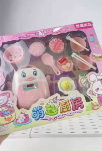 Đồ chơi nấu ăn cho bé hình nồi cơm điện – Bộ đồ chơi nhà bếp mini dễ thương cho bé gái mới nhất 2025