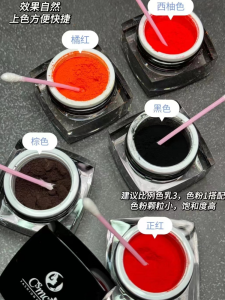 CS Crystal Lip Tattooing Color Powder Pure Plant-Based Easy to Color Long-lasting Makeup Beauty Tool from China Tattoo Supplies