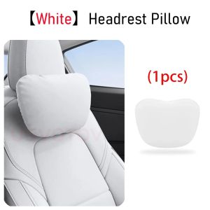 Gối Tựa Cổ Xe Hơi Bằng Mút Nhớt Công Thái Học Dành Cho Tesla Model 3 Y S X Cybertruck Hỗ Trợ Cổ Và Đầu Đa Năng Cho Hầu Hết Các Loại Xe