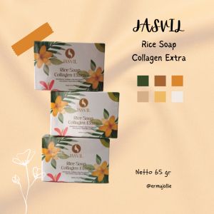 Jasvil Sabun Batang Soap untuk Kulit Wajah dan Badan (3 pcs)