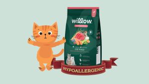 Willow HYPOALLERGENIC CAT Food All Life stages Yellowfin tuna and Salmon flavour 1.20kg - mog and marley