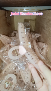 JEPITAN RAMBUT JUMBO DENGAN HIASAN LOVE/KUALITAS BAGUS DAN KUAT