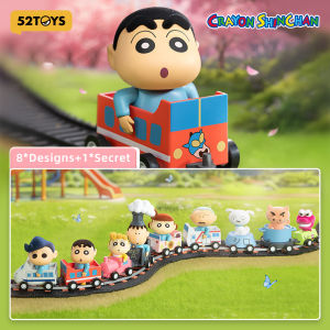 52TOYS CRAYON SHIN-CHAN Railway Squad Series Blind Box Figure Toy